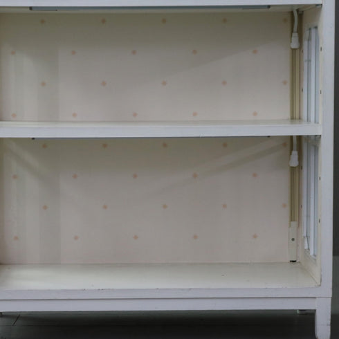 C302 オープンシェルフ 白 木製 什器 高さ152㎝ 幅90㎝ 奥行き45㎝