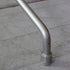 ハンガーラック 『EXIT METAL WORK SUPPLY』 ステンレス×レザー 什器 高さ162㎝ 幅96㎝ 奥行き50㎝ 【配送ランクE】【A1014】