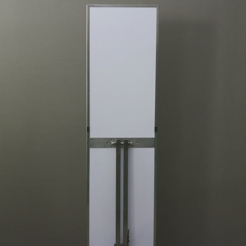 D312 スタンドミラー 片面 金属製 什器 高さ156㎝ 幅35㎝ 奥行35㎝