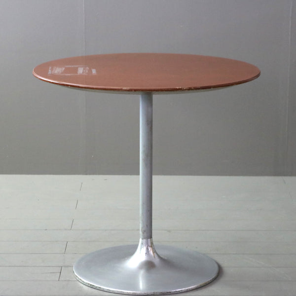 C322 丸テーブル レトロ 高さ70㎝ 幅75㎝ 奥行75㎝