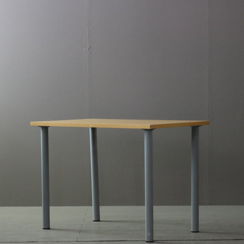 C323 テーブル ウッド×アイアン 什器 高さ70㎝ 幅100㎝ 奥行き60㎝