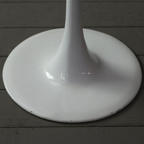 C324 ラウンドテーブル 白 什器 高さ71㎝ 直径61㎝