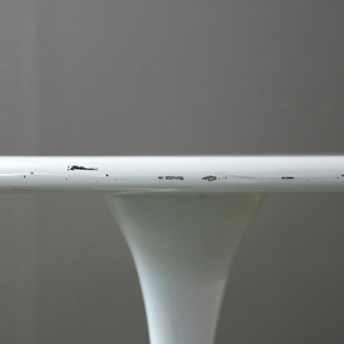 C324 ラウンドテーブル 白 什器 高さ71㎝ 直径61㎝