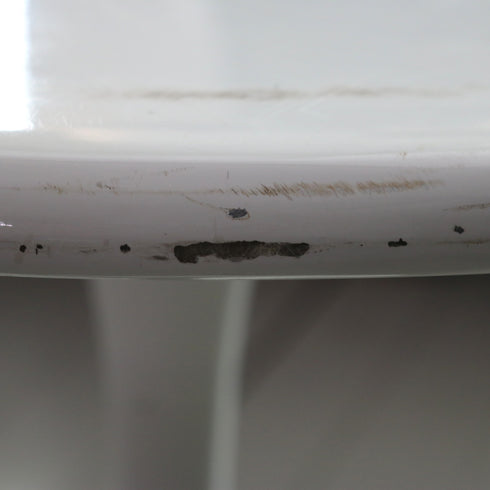 C324 ラウンドテーブル 白 什器 高さ71㎝ 直径61㎝