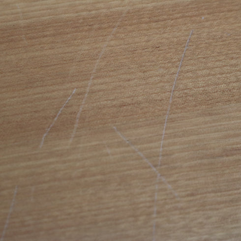 C325 テーブル ウッド×ステンレス 展示台 什器 高さ80㎝ 幅120㎝ 奥行き75㎝