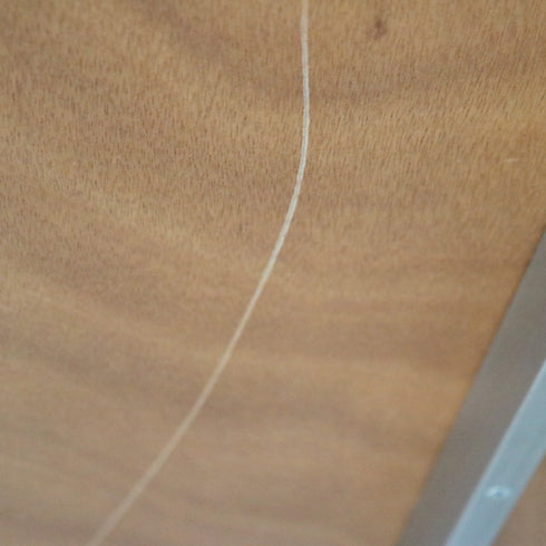 C325 テーブル ウッド×ステンレス 展示台 什器 高さ80㎝ 幅120㎝ 奥行き75㎝