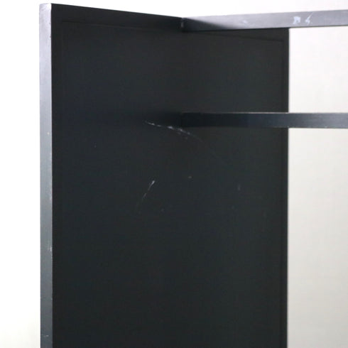 ミラーハンガーラック 金属製 什器 高さ160㎝ 幅45㎝ 奥行90㎝ 【配送ランクD】【D327】