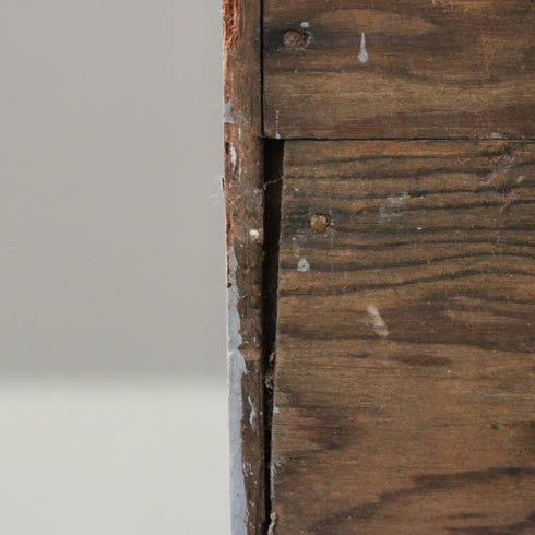 C335 キャビネット 木製 アンティーク 高さ174㎝ 幅55㎝ 奥行37㎝