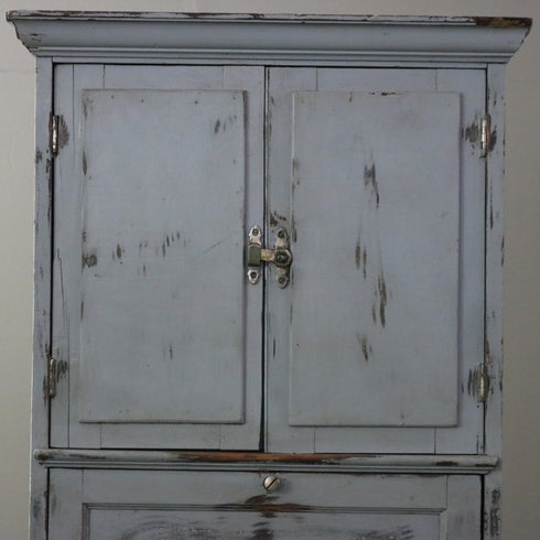 C335 キャビネット 木製 アンティーク 高さ174㎝ 幅55㎝ 奥行37㎝