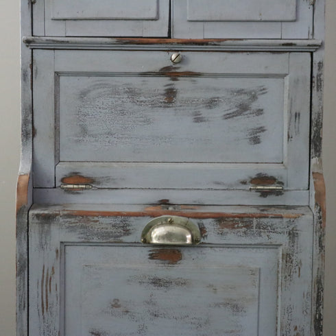 C335 キャビネット 木製 アンティーク 高さ174㎝ 幅55㎝ 奥行37㎝