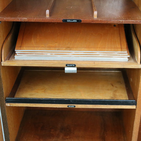 C337 「COMPACTOM」ワードローブ 輸入家具 高さ176㎝ 幅122㎝ 奥行き37㎝