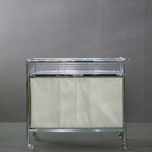 C357 中折れ式ワゴンキャスター付き 高さ83㎝ 幅90㎝ 奥行き60㎝