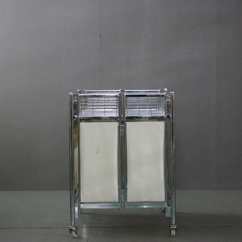 C357 中折れ式ワゴンキャスター付き 高さ83㎝ 幅90㎝ 奥行き60㎝