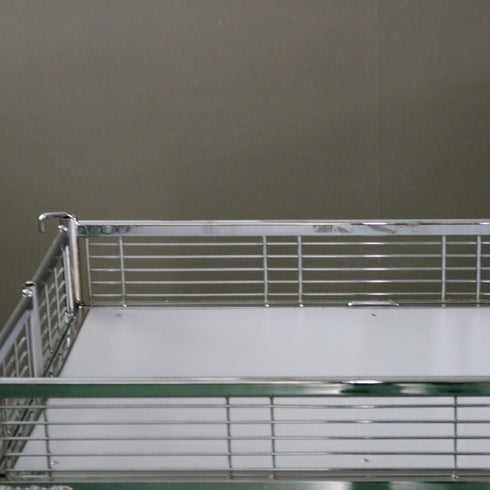 C357 中折れ式ワゴンキャスター付き 高さ83㎝ 幅90㎝ 奥行き60㎝