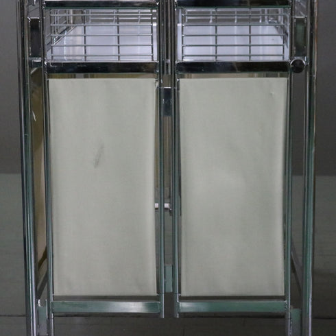 C357 中折れ式ワゴンキャスター付き 高さ83㎝ 幅90㎝ 奥行き60㎝