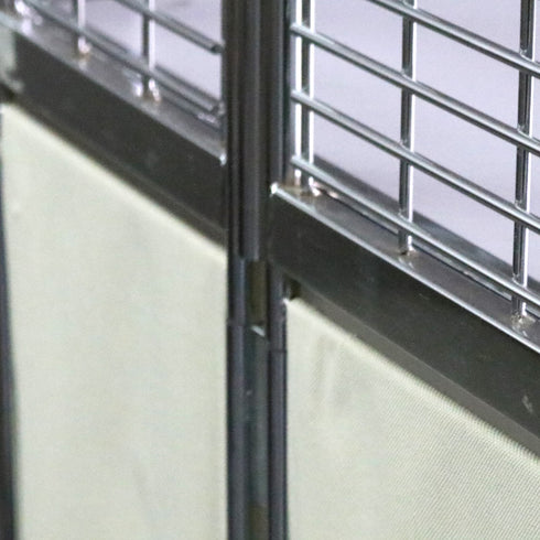 C357 中折れ式ワゴンキャスター付き 高さ83㎝ 幅90㎝ 奥行き60㎝