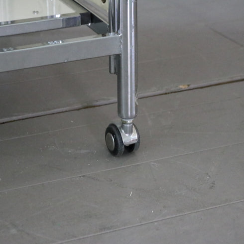 C358 中折れ式ワゴン キャスター付き 高さ81㎝ 幅90㎝ 奥行き60㎝