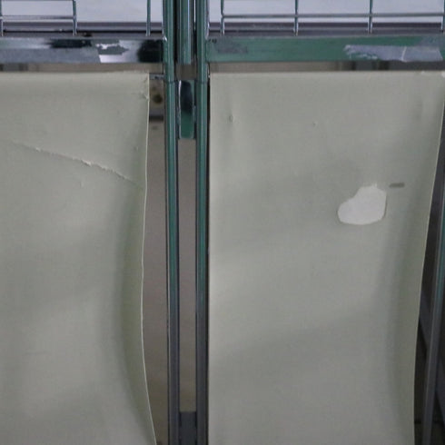 C358 中折れ式ワゴン キャスター付き 高さ81㎝ 幅90㎝ 奥行き60㎝