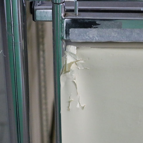 C358 中折れ式ワゴン キャスター付き 高さ81㎝ 幅90㎝ 奥行き60㎝