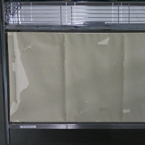 C358 中折れ式ワゴン キャスター付き 高さ81㎝ 幅90㎝ 奥行き60㎝