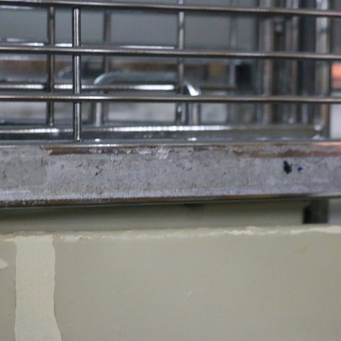 C358 中折れ式ワゴン キャスター付き 高さ81㎝ 幅90㎝ 奥行き60㎝