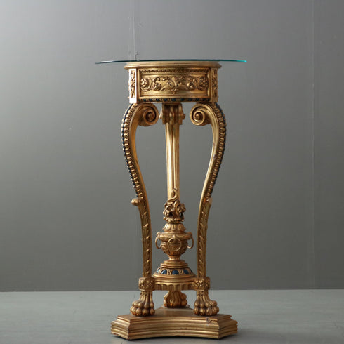 C359 ペデスタルテーブル ガラス台 展示台