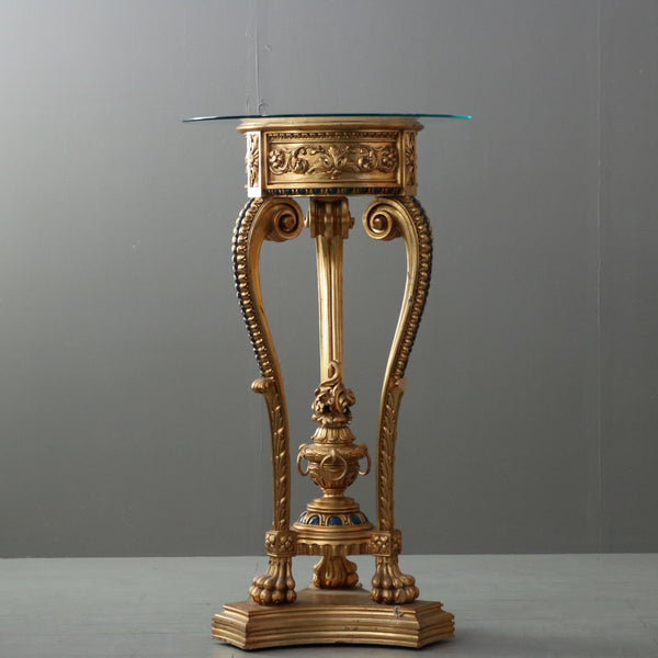 C359 ペデスタルテーブル ガラス台 展示台