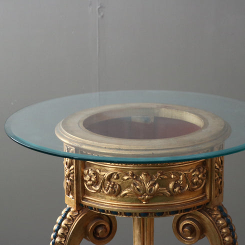 C359 ペデスタルテーブル ガラス台 展示台