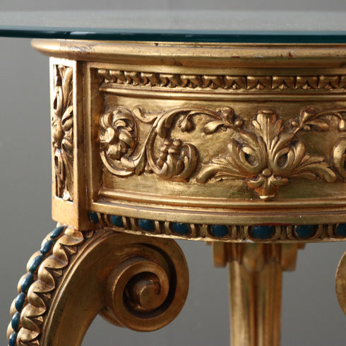 C359 ペデスタルテーブル ガラス台 展示台