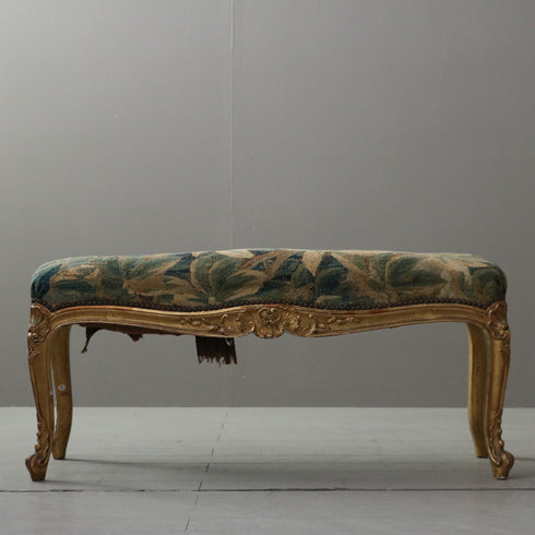 C361 ロココ調フット&ベンチスツール