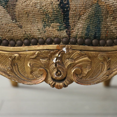 C361 ロココ調フット&ベンチスツール