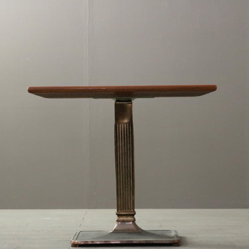 C363 テーブル ウッド×アイアン 什器 高さ65㎝ 幅75㎝ 奥行45㎝