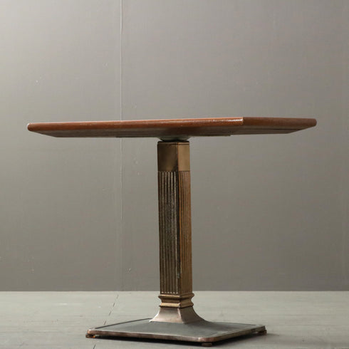 C363 テーブル ウッド×アイアン 什器 高さ65㎝ 幅75㎝ 奥行45㎝