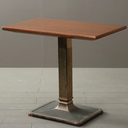 C363 テーブル ウッド×アイアン 什器 高さ65㎝ 幅75㎝ 奥行45㎝