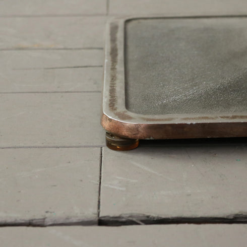 C363 テーブル ウッド×アイアン 什器 高さ65㎝ 幅75㎝ 奥行45㎝