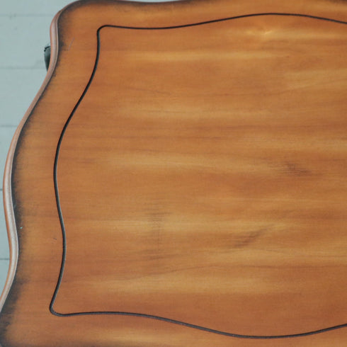 C364 サイドテーブル ウッド×アイアン 什器 高さ51㎝ 幅61㎝ 奥行61㎝