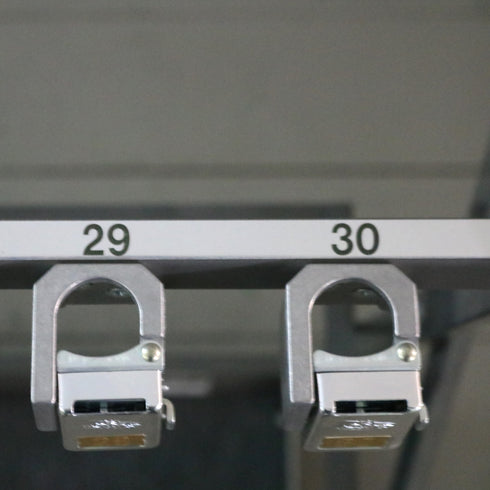 C370 スターキング 鍵付き傘立て30本 折り畳み式 金属製 高さ88㎝ 幅128㎝ 奥行27㎝