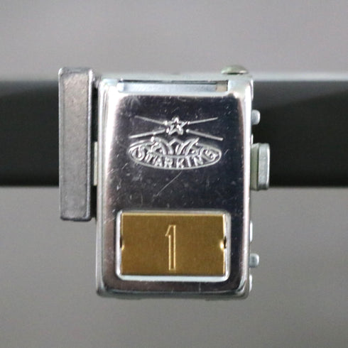 C370 スターキング 鍵付き傘立て30本 折り畳み式 金属製 高さ88㎝ 幅128㎝ 奥行27㎝