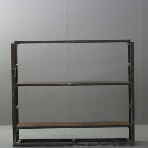 C384 philman&sons ウッド×アイアンシェルフ 高さ102㎝ 幅117㎝ 奥行31㎝