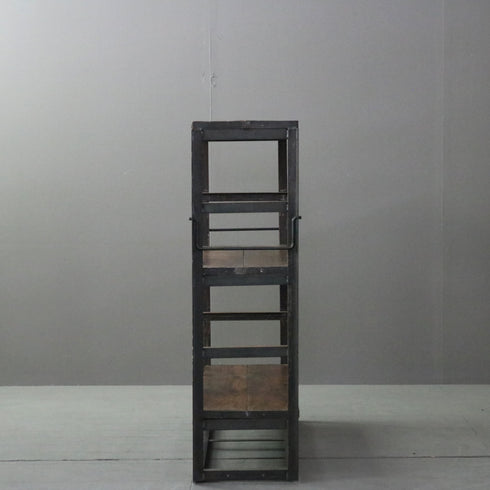 C384 philman&sons ウッド×アイアンシェルフ 高さ102㎝ 幅117㎝ 奥行31㎝