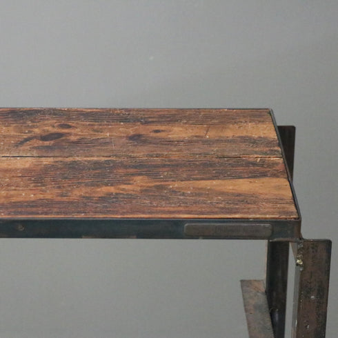 C384 philman&sons ウッド×アイアンシェルフ 高さ102㎝ 幅117㎝ 奥行31㎝