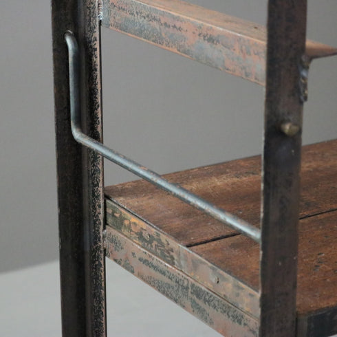 C384 philman&sons ウッド×アイアンシェルフ 高さ102㎝ 幅117㎝ 奥行31㎝