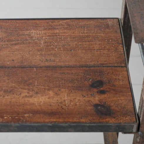 C384 philman&sons ウッド×アイアンシェルフ 高さ102㎝ 幅117㎝ 奥行31㎝