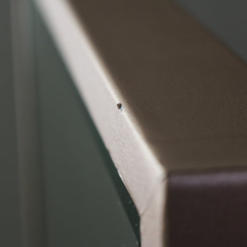 D142 スタンドミラー 両面 金属製 什器 高さ164㎝ 幅45㎝ 奥行45㎝