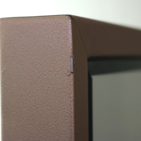 D142 スタンドミラー 両面 金属製 什器 高さ164㎝ 幅45㎝ 奥行45㎝