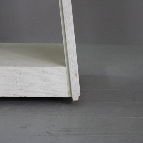 D148 スタンドミラー 両面 キャスター付き 木製 什器 高さ171㎝ 幅40㎝ 奥行48㎝