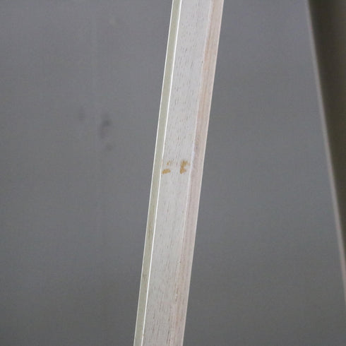 D147 スタンドミラー 両面 キャスター付き 木製 什器 高さ170㎝ 幅40㎝ 奥行48㎝