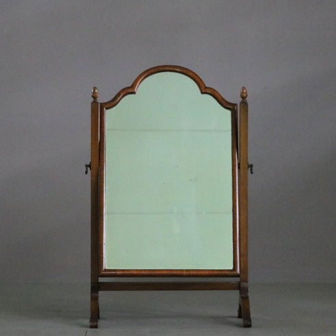 D151 スタンドミラー 木製 イギリス輸入家具 高さ68㎝ 幅43㎝ 奥行25㎝