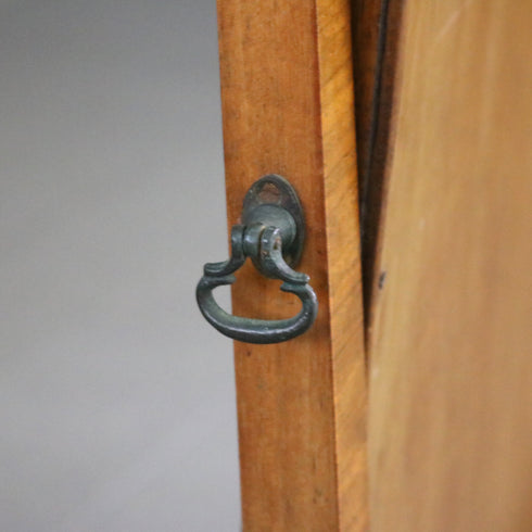 D151 スタンドミラー 木製 イギリス輸入家具 高さ68㎝ 幅43㎝ 奥行25㎝