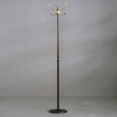 A140 コートハンガーラック 金属製 什器 高さ164㎝ 幅28㎝ 奥行28㎝